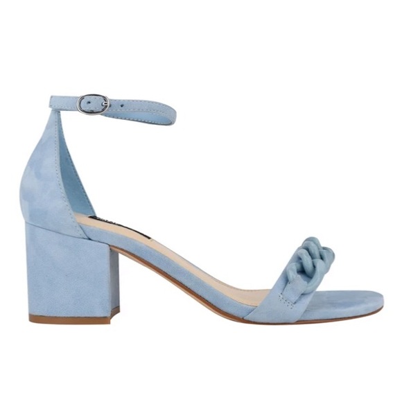 Nine West - Kimba Ankle Strap Block Heel Sandals - Picture 2 of 11